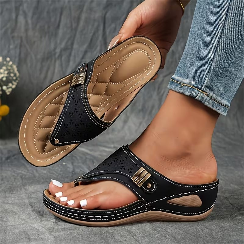 Navy™ Comfortable Heeled Sandals with Support
