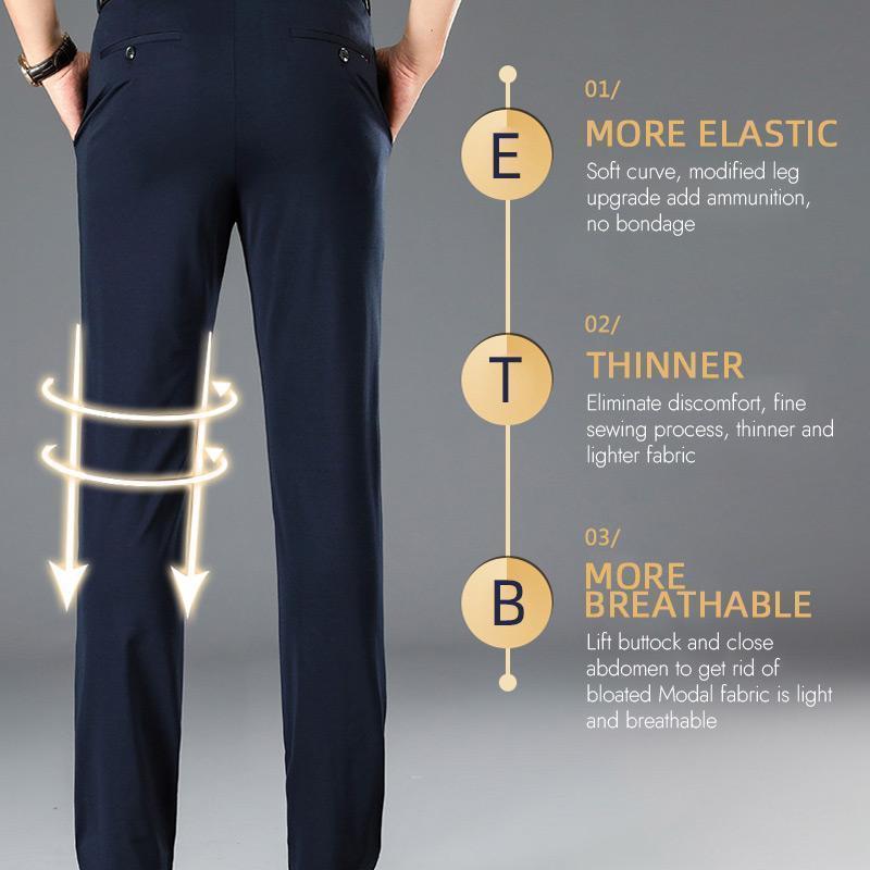 Quavero™ Classic Men's Pants with High Elasticity
