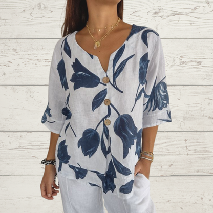 Jolirae™ Elegant Printed Dress with Comfortable Fit and Casual Style