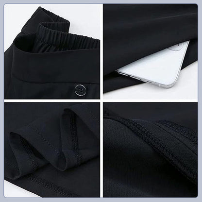Nell™ Elegant Pleated Wide-Leg Trousers