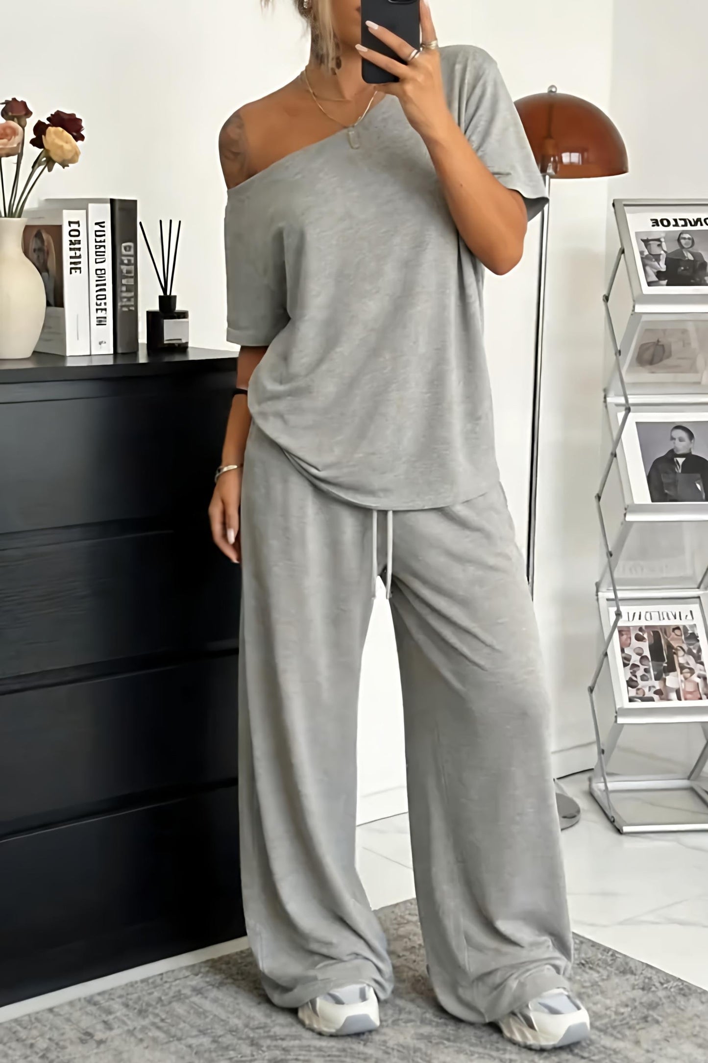 Nola™ Off-Shoulder Two-Piece Set for Women