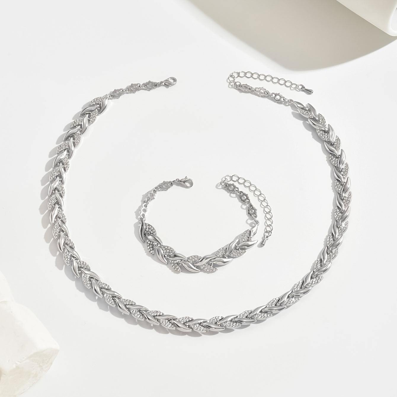 Ivessia™ Handmade Set Pendant Fish Tail and Bracelet