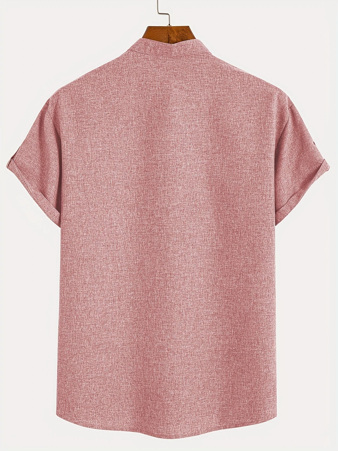 Hayes™ Elegant Short Sleeve High Collar Shirt