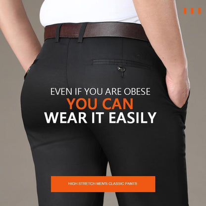 Quavero™ Classic Men's Pants with High Elasticity