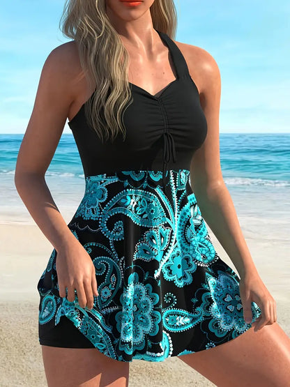 Sable™ Two-Piece Swimsuit with Straps and Removable Shorts