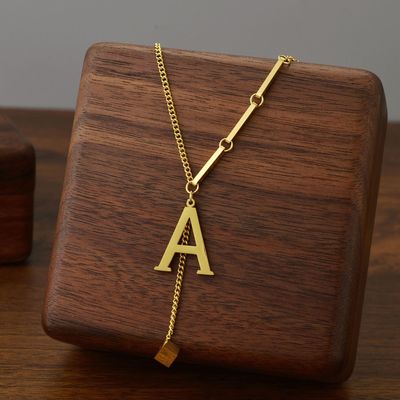 Blakely™ Personalized Initial Necklace in Elegant Finish