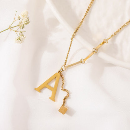 Blakely™ Personalized Initial Necklace in Elegant Finish
