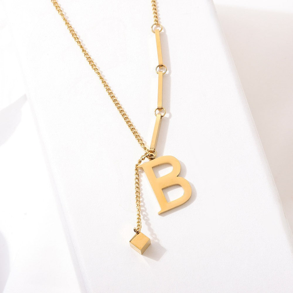 Blakely™ Personalized Initial Necklace in Elegant Finish