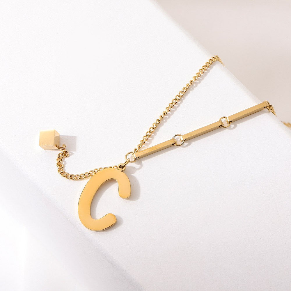 Blakely™ Personalized Initial Necklace in Elegant Finish