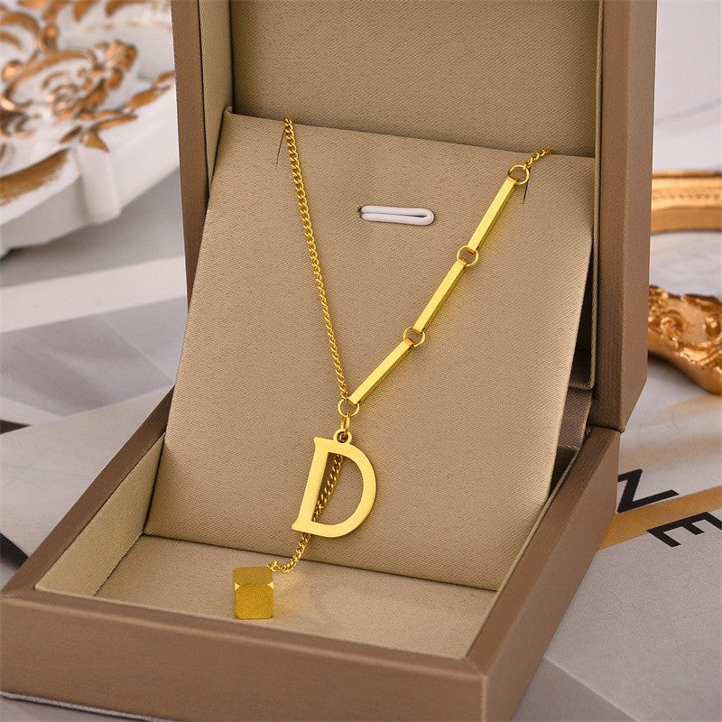 Blakely™ Personalized Initial Necklace in Elegant Finish