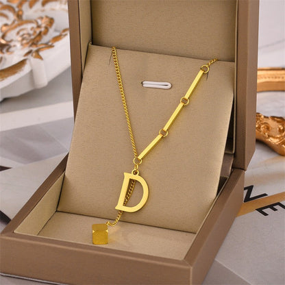Blakely™ Personalized Initial Necklace in Elegant Finish