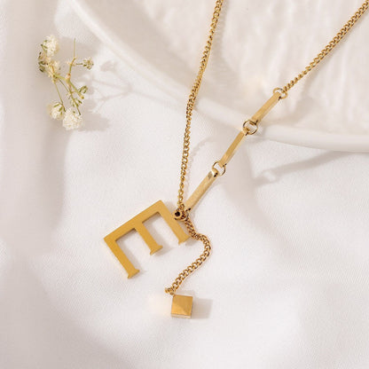 Blakely™ Personalized Initial Necklace in Elegant Finish