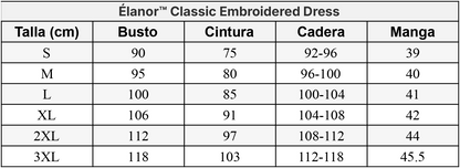 Élanor™ Classic Embroidered Dress