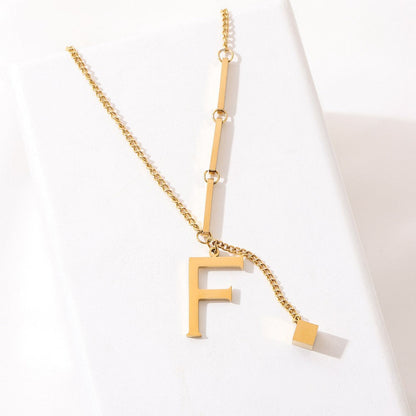 Blakely™ Personalized Initial Necklace in Elegant Finish
