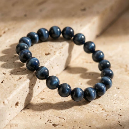 Corin™ Guardian Angel Bracelet with Protective Hawk Eye Stone