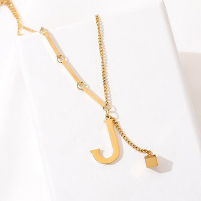 Blakely™ Personalized Initial Necklace in Elegant Finish
