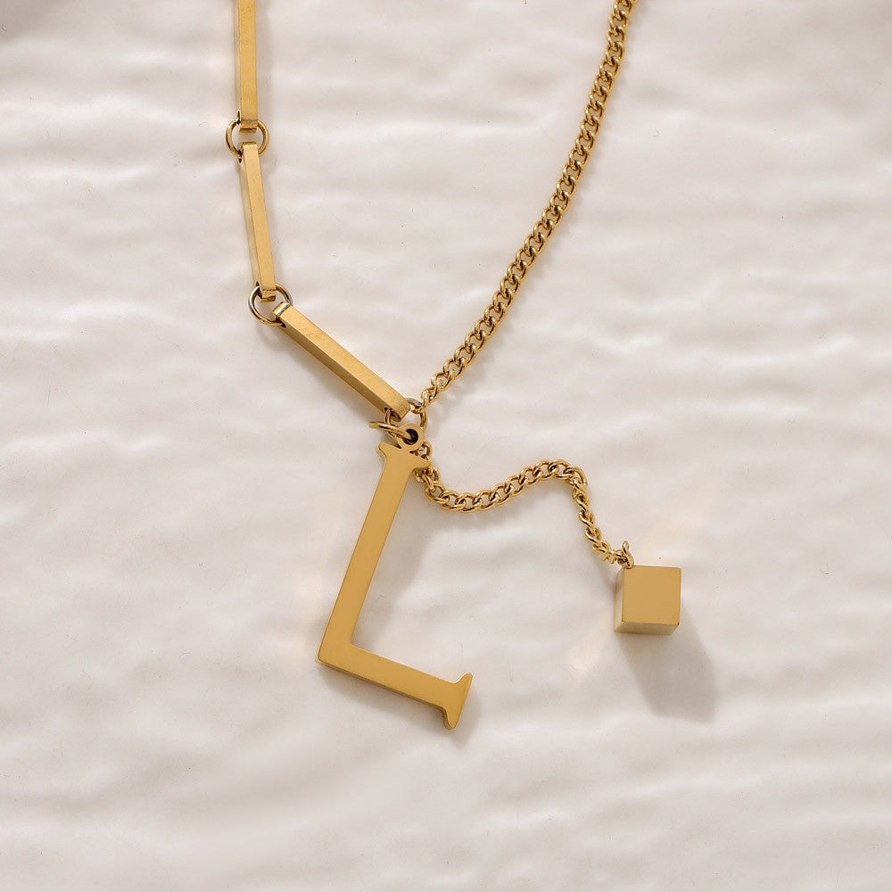 Blakely™ Personalized Initial Necklace in Elegant Finish