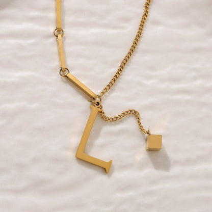 Blakely™ Personalized Initial Necklace in Elegant Finish