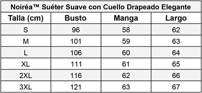 Noiréa™ Soft Sweater with Elegant Draped Neck