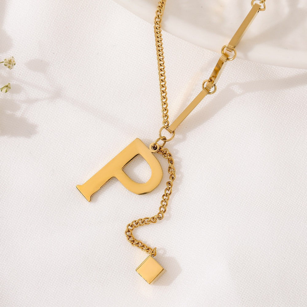 Blakely™ Personalized Initial Necklace in Elegant Finish