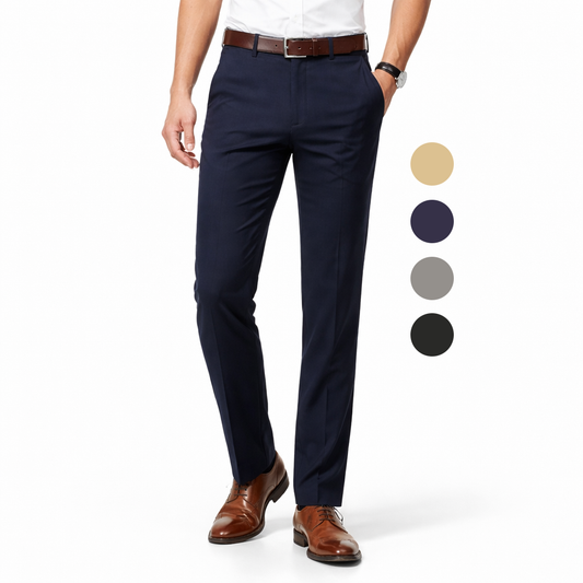 Quavero™ Classic Men's Pants with High Elasticity