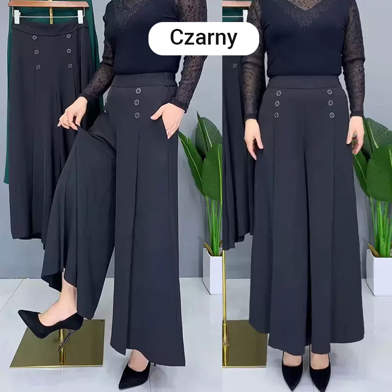 Ansira™ Elegant Pleated Wide Leg Pants