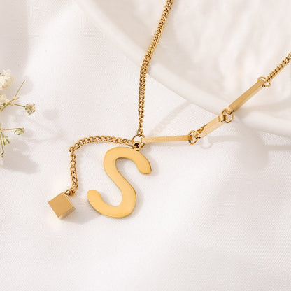 Blakely™ Personalized Initial Necklace in Elegant Finish