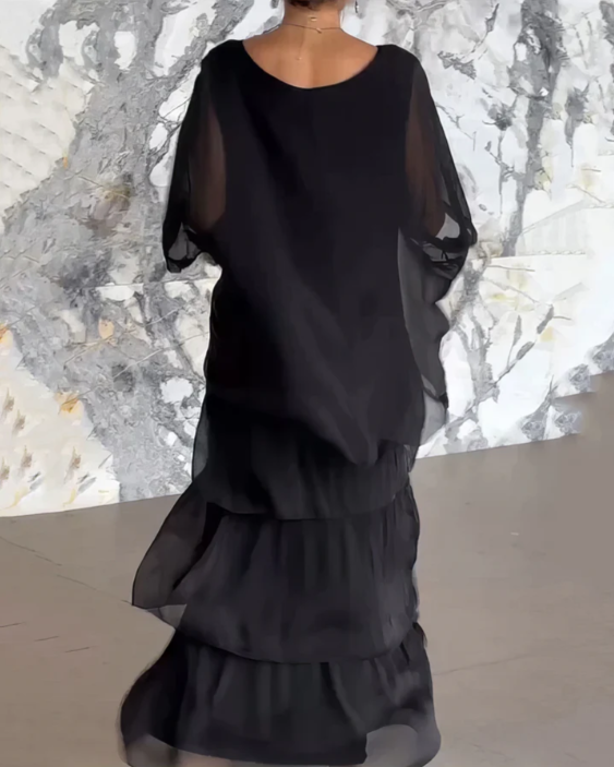 Quivira™ Elegant Flowing Maxi Dress for Women with Light Fall