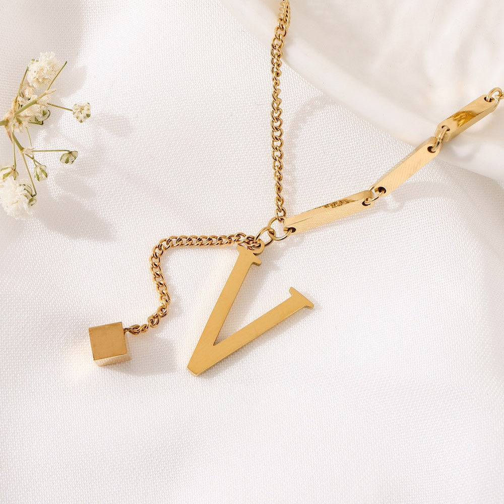 Blakely™ Personalized Initial Necklace in Elegant Finish