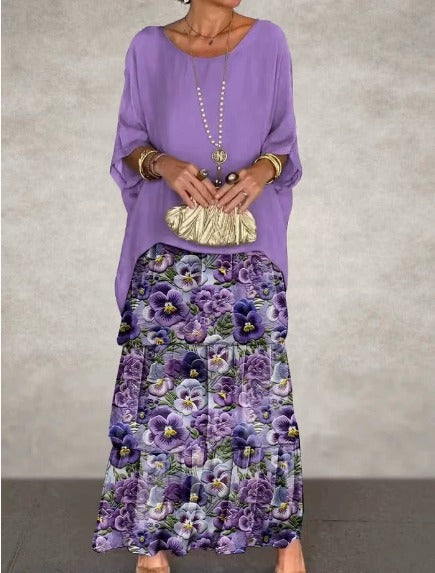 Quivira™ Elegant Flowing Maxi Dress for Women with Light Fall