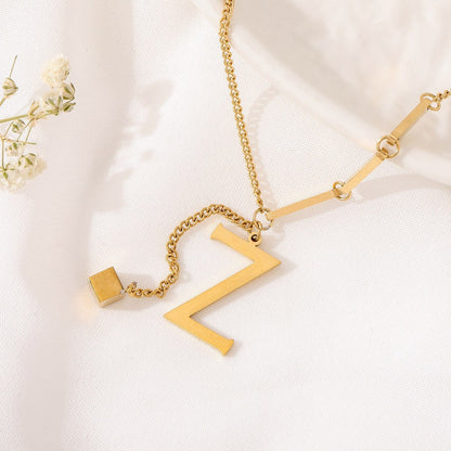 Blakely™ Personalized Initial Necklace in Elegant Finish