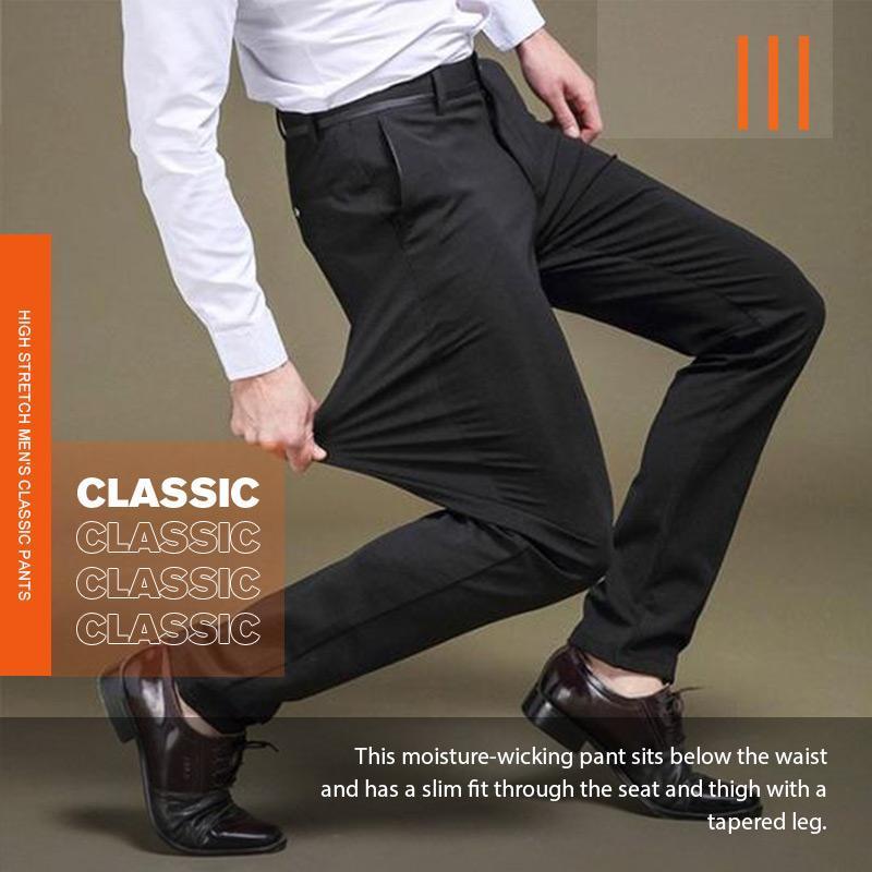 Quavero™ Classic Men's Pants with High Elasticity