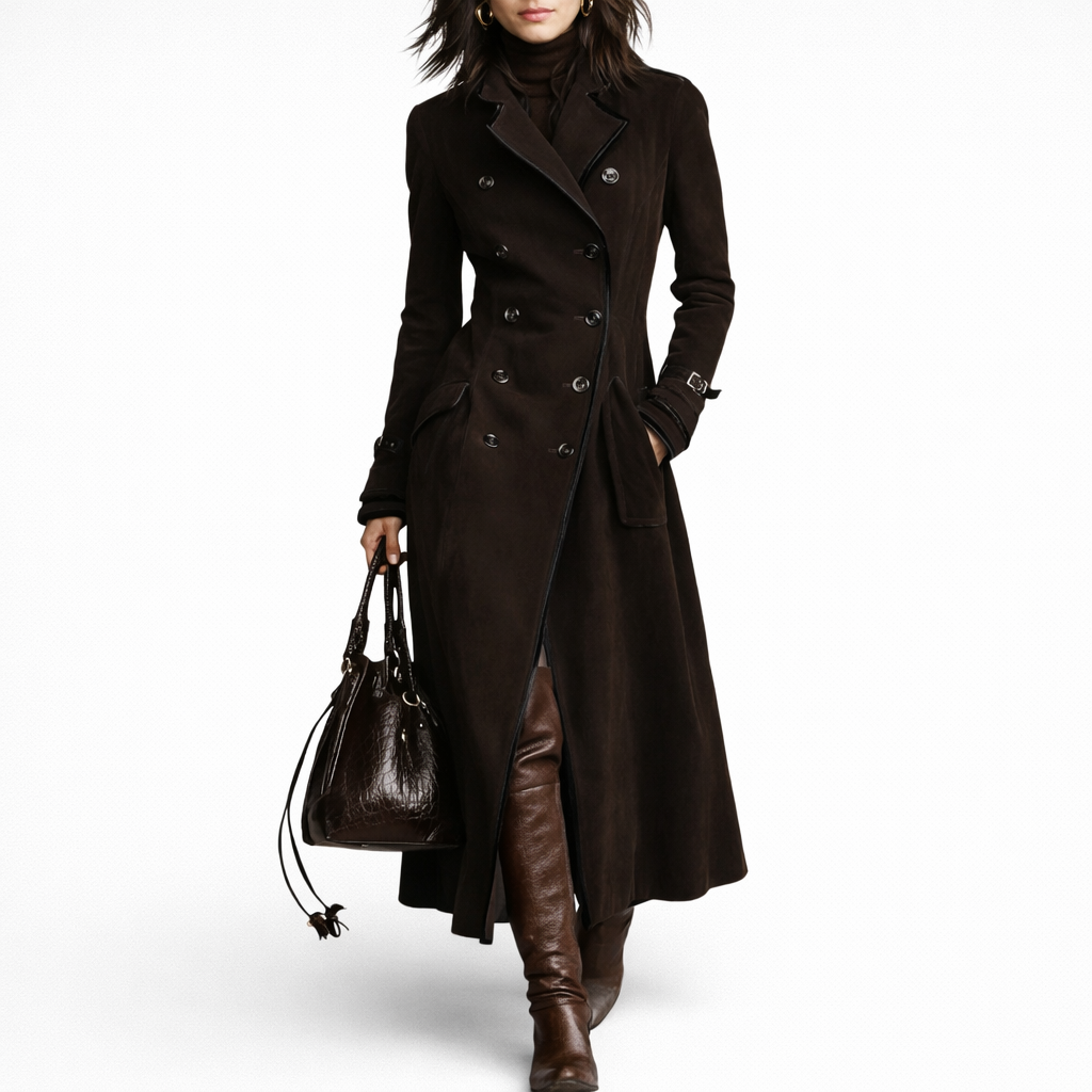 Velmora™ Modern Trench Coat