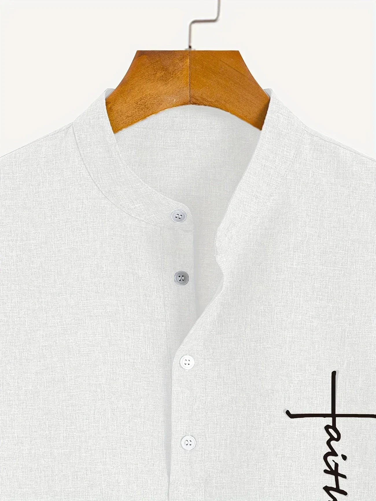 Hayes™ Elegant Short Sleeve High Collar Shirt
