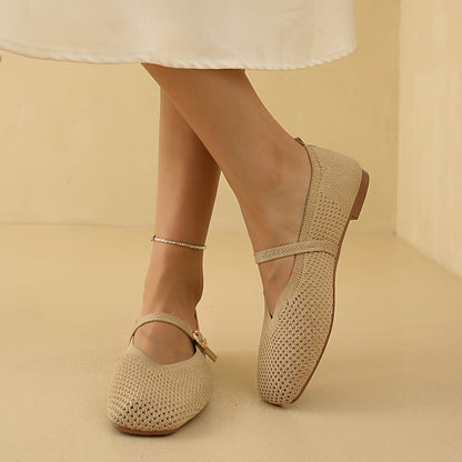 Rheira™ Elegant Mary Jane Ballet Flats for Women