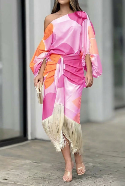 Sovira™ Two-Piece Set with Fringes and Elegant Style