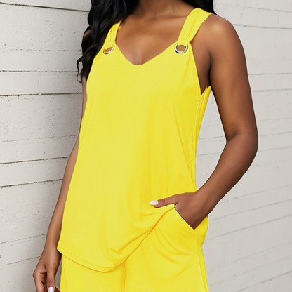 Jovie™ 2-Piece Sleeveless Set with Top and Shorts