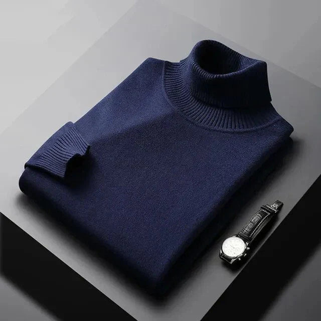 Tommy™ Classic Soft Cashmere Turtleneck Sweater