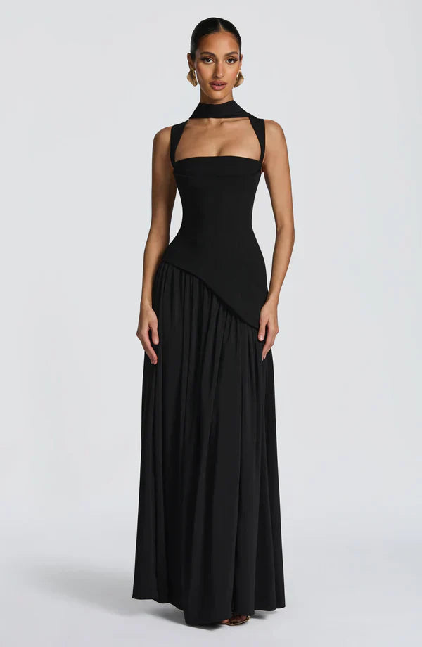 Story™ Long Lacquered Dress
