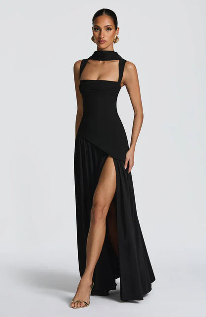 Story™ Long Lacquered Dress