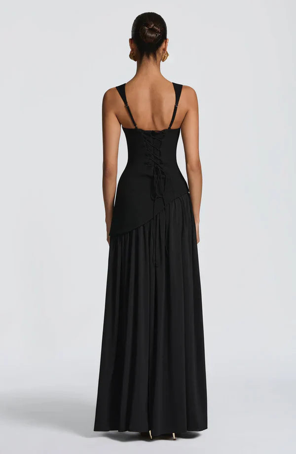 Story™ Long Lacquered Dress