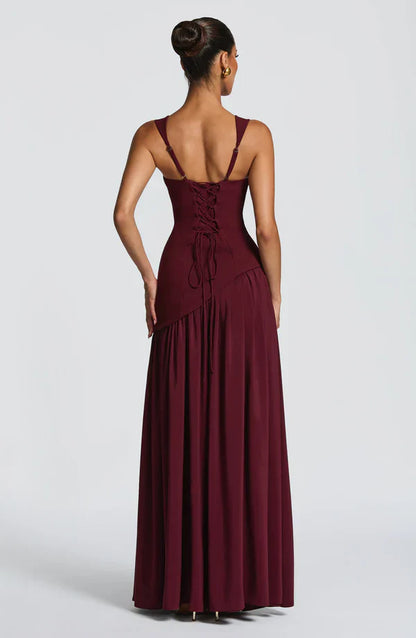 Story™ Long Lacquered Dress