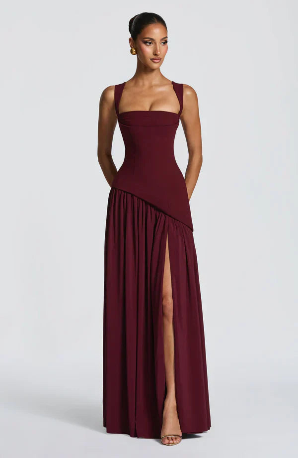 Story™ Long Lacquered Dress
